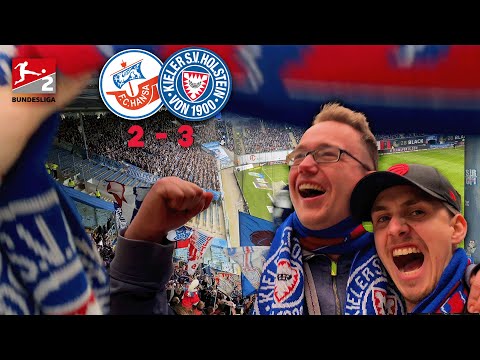 HANSA ROSTOCK - HOLSTEIN KIEL STADIONVLOG | WICHTIGER AUSWÄRTSIEG 💪🏼💙🤍❤️
