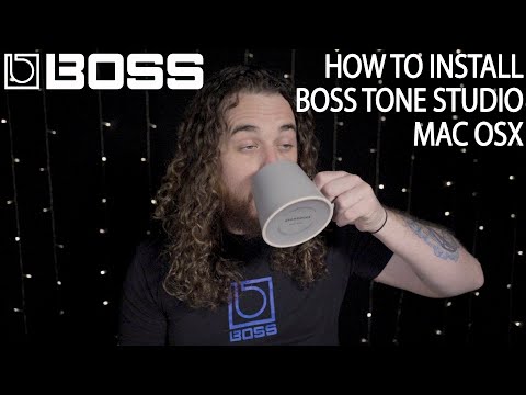 How to Install BOSS Tone Studio for Katana MKII on MAC OSX