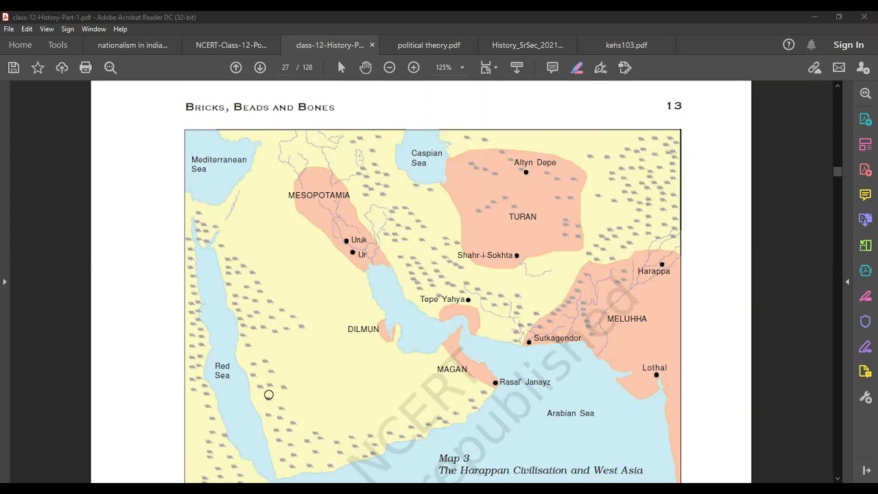 12th history identifying the centres of production