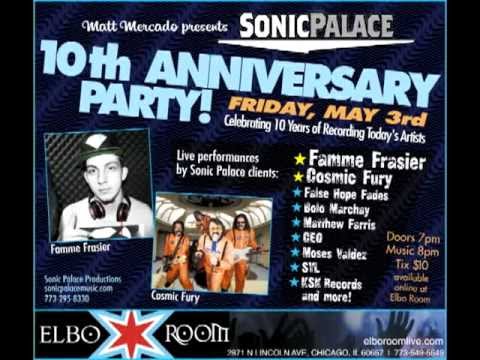 Matt Mercado Presents  The Sonic Palace 10th Anniversary Party