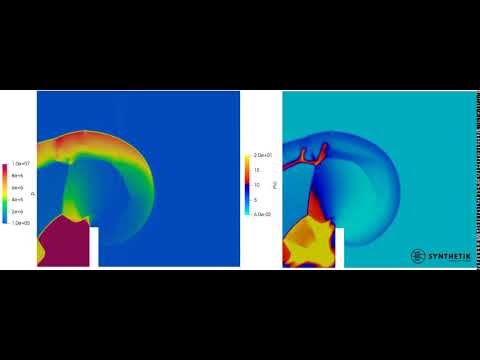 blastFoam: Blast Loads Behind Vertical Walls