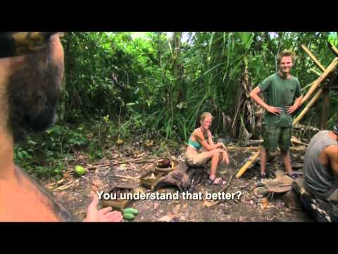 Tony Talks to Kass in Llama on Survivor