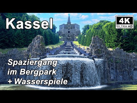 300 Jahre alte Wasserspiele in Kassel Wilhelmshöhe