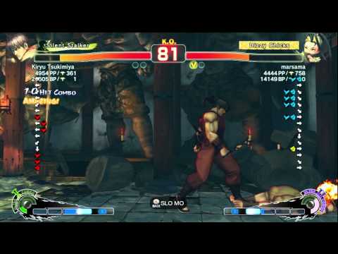 Kiryu Tsukimiya (Guy) vs. Marsama (Ibuki) - SSFIV AE 2012 Match