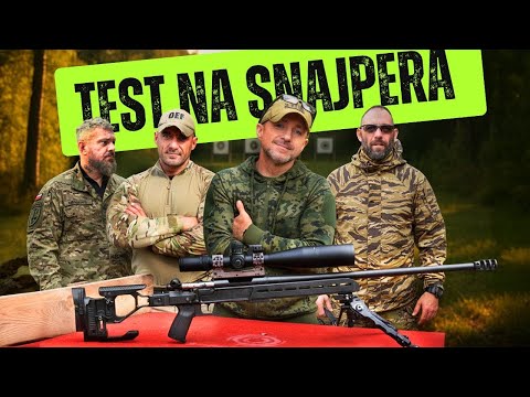 WE'RE SHOOTIN' A SNIPER RIFLE! PRZEMYSŁAW WÓJTOWICZ TESTS WHO'S SUITABLE FOR BEING A SNIPER!