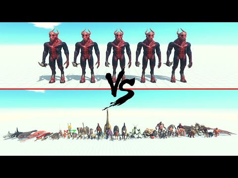 5x Kozarog The Demon Vs All Units ARBS | Animal Revolt Battle Simulator