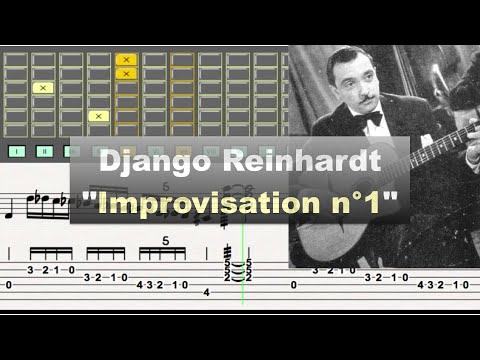 Django Reinhardt - "Improvisation n°1" (1937) - Gill & Jazz Transcription