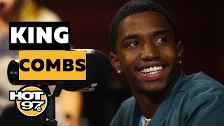 Diddy&#39;s Son King Combs On First Time Seeing His Dad Perform, Family Rivalries &amp; Spits A Freestyle