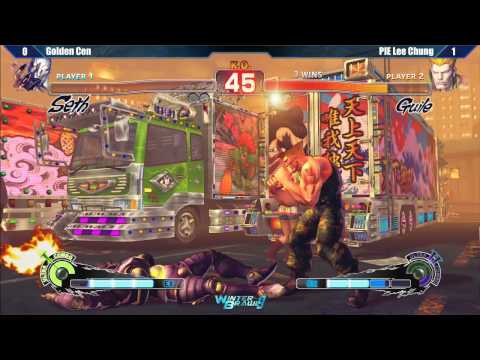Winter Brawl 9 - USF4 - Qualifying Matches - Golden Cen (Seth) vs PIE Lee Chung (Guile)