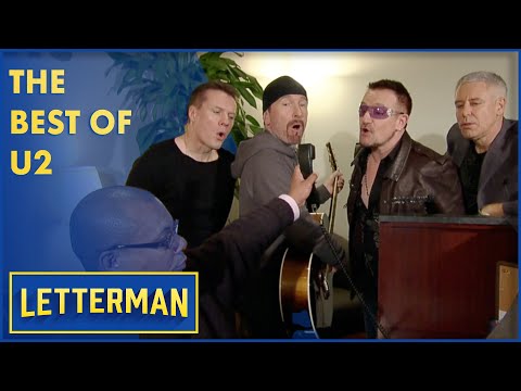 The Best Of U2's Comedy Appearances | Letterman