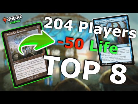 PO-licing 204 PLAYERS to TOP 8! Paradoxical Outcome + Stock Up — MTG Legacy | Magic: The Gathering