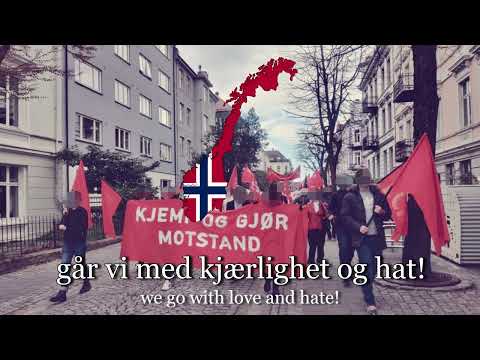 "Vi er de mange" - Norwegian Communist Song (White Army, Black Baron)