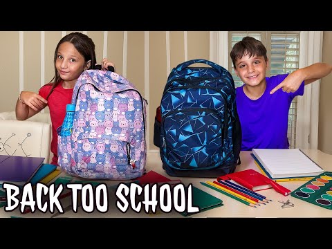 EMILY KEVIN AND THEIR BACK TO SCHOOL!