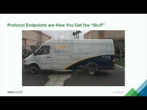 VMworld 2015: STO5074 - Explaining Advanced Virtual Volumes Configurations