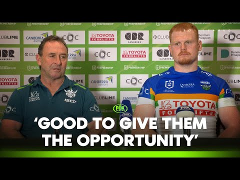 “Great learning curve” - Ricky on giving young Raiders NRL exposure after heavy loss | Fox League
