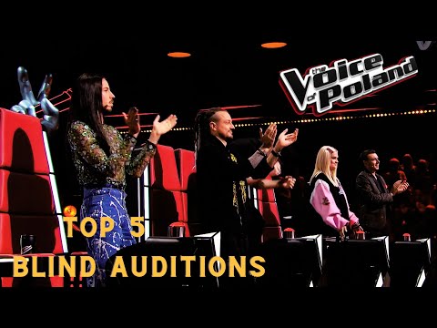 Top 5 Amazing The Voice of Poland, Blind Auditions