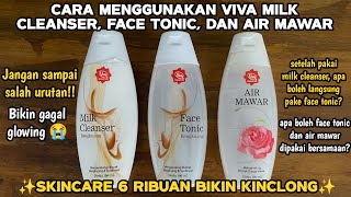 Download lagu HOW TO USE VIVA MILK CLEANSER, FACE TONIC, AND ROSE WATER PROPERLY | MAKE YOUR FACE GLOW!! mp3 Download lagu HOW TO USE VIVA MILK CLEANSER, FACE TONIC, AND ROSE WATER PROPERLY | MAKE YOUR FACE GLOW!! mp3