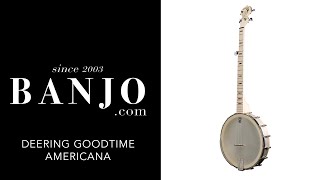 Video thumbnail for Deering Goodtime Americana played by Barry Waldrep by Banjo.com
