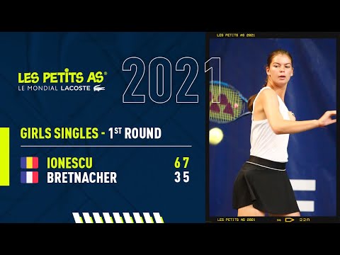 Les Petits As 2021 | Girls 1st Round | Justine Bretnacher vs. Eva Maria Ionescu