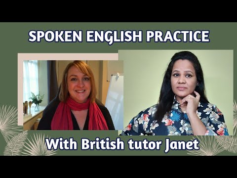English conversation with a British tutor Janet #cambly
