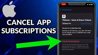 How To Cancel An App Subscription On iPhone To Avoid Automatic Billing