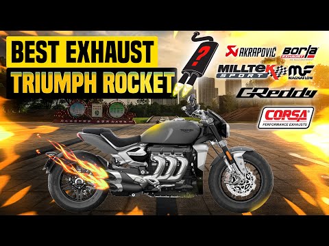 Triumph Rocket 3,3R and 3GT Exhaust Sound🔥 Zard,Remus,Competition Werkes,Revo,Verex,IXIL,Vandemon