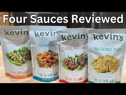 Are Kevin's Paleo & Keto Sauces Actually Good? (Taste Test)