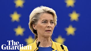 Von der Leyen says EU solidarity with Ukraine 'unshakeable'