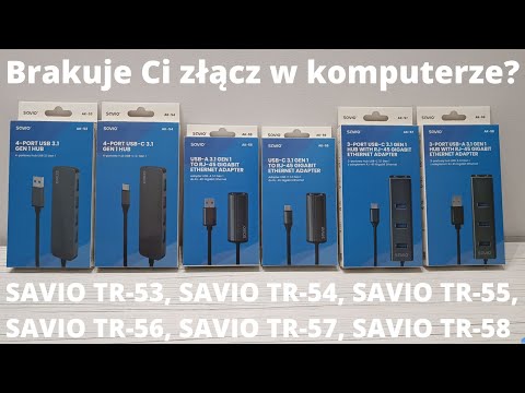 4-portowy hub USB 3.1 AK-53