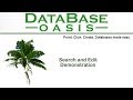 Database Oasis makes it easy to search for and edit records