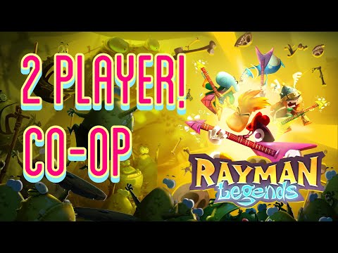 RAYMAN LEGENDS  - Full Game Walkthrough 2 Player Co-Op (PART 1)  [1080p] No Commentary