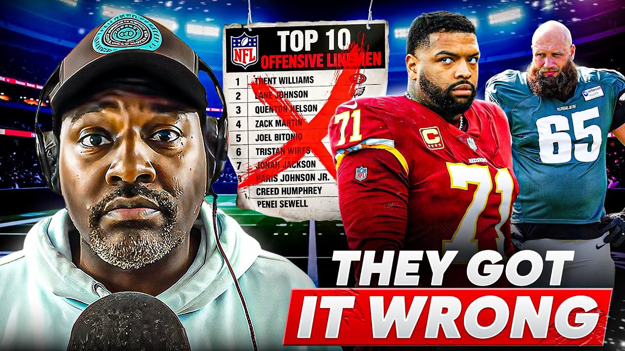 The NFL’s All Time Top 10 Offensive Linemen List Must Be Fixed 🗑️ — Here’s Who They Robbed 🤬