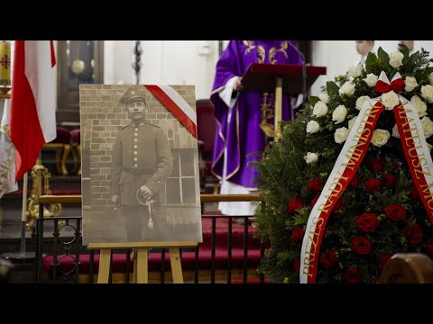 Pogrzeb kpt. Karola Jamnickiego w Łaskarzewie