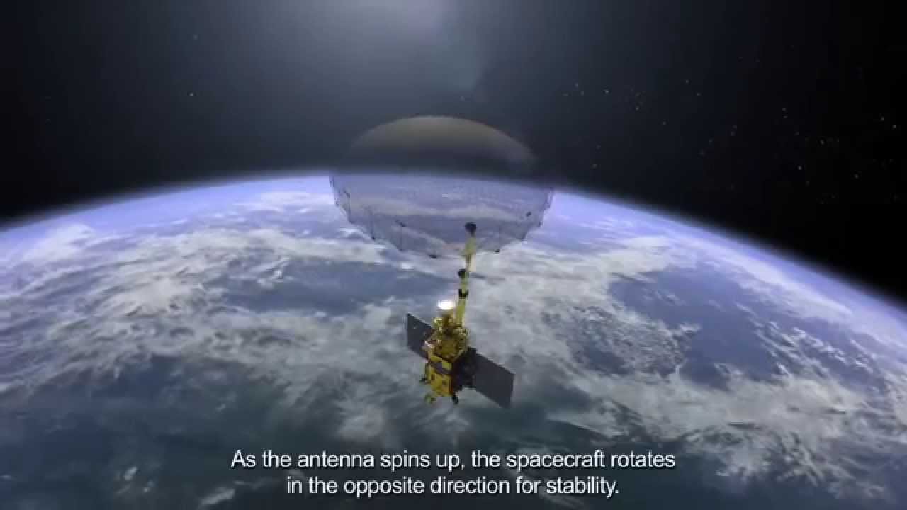 NASA's SMAP Observatory Launch and AstroMesh Deployment