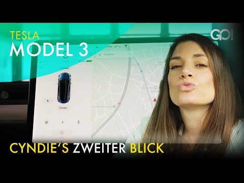 Tesla Model 3 - ein zweiter Blick | Cyndie Allemann testet