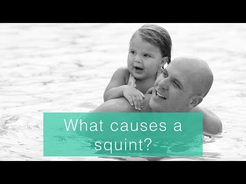 What causes a squint?