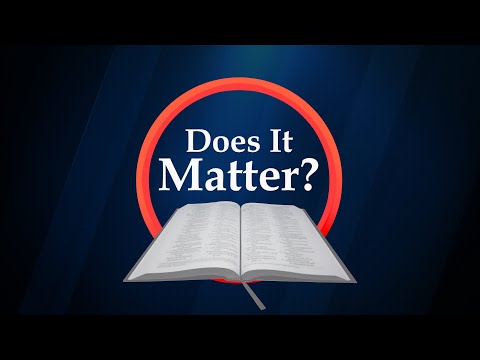 Does It Matter?