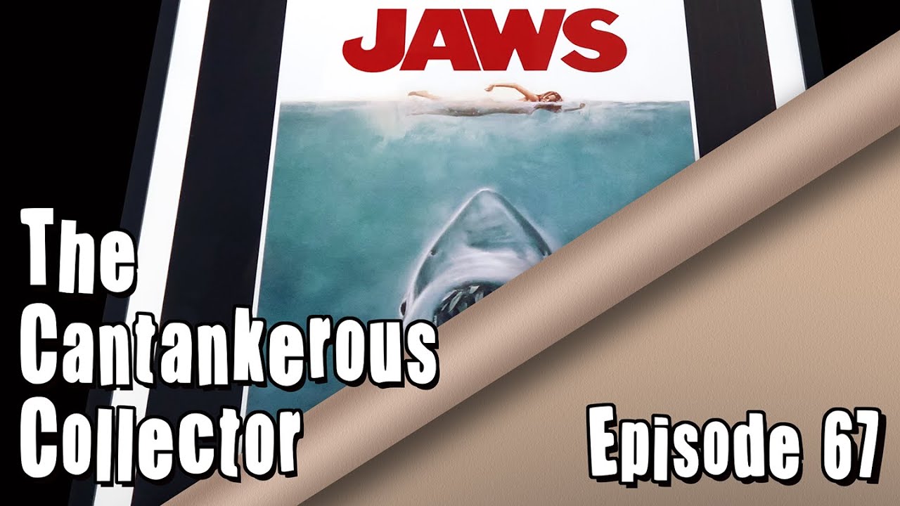 Episode 67: JAWS Movie One-Sheet Lithograph Poster by Vice Press Unboxing & Review Video SHARK!!