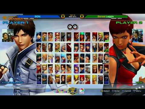 BON (ぼん) 對 Laggia (ラギア) - 拳皇 XIV NEO GEO 世界賽 第二季 Top 32