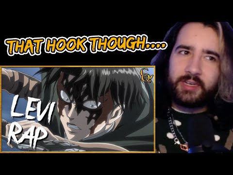 Shwabadi Reacts to LEVI ACKERMAN RAP! "Bleed Tomorrow" (Attack on Titan) - Connor Quest!