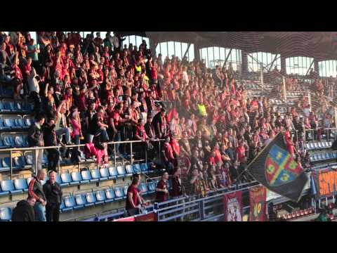 ACS-Brno 4:0 26.4.2015  fandí celá Letná: Brnóó,Brnóó,bu....