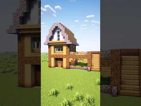 EPIC Minecraft Starter House Tutorial! 😱🔨 #VikkiMineB