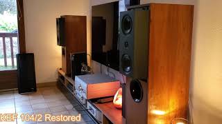 Video thumbnail for KEF 104/2 Restored by Audio-Tec