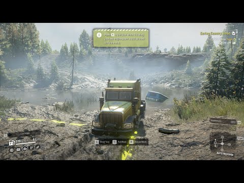 SnowRunner Task Saving Country Bread Taymyr Drowned Lands