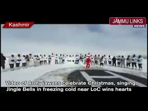 Video of Army jawans celebrate Christmas, singing Jingle Bells in freezing cold near LoC wins hearts