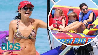 The Corrs singer Andrea Corr, 43, flaunts her abs in a skimpy bikini  | ABS US  DAILY NEWS