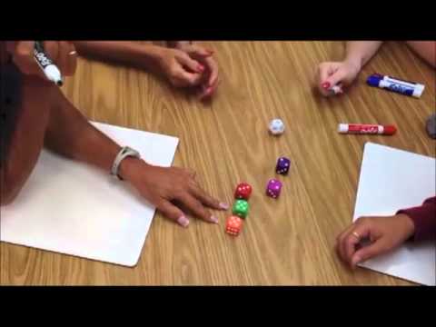 Math Dice Jr. Game