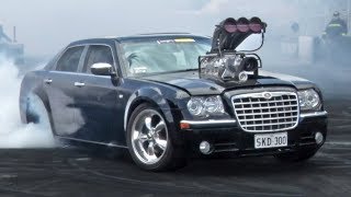 CRAZY Supercharged Chrysler, 3000hp Dyno Pulls, Ride Alongs & MORE!