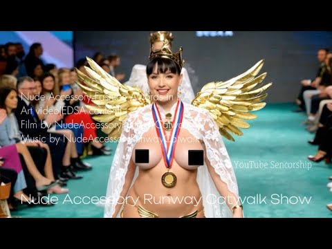 Nude Accessory Runway Catwalk Show:Nude Accessory Fashion Awards 2025 in L.A. Art Video:EDSA Content