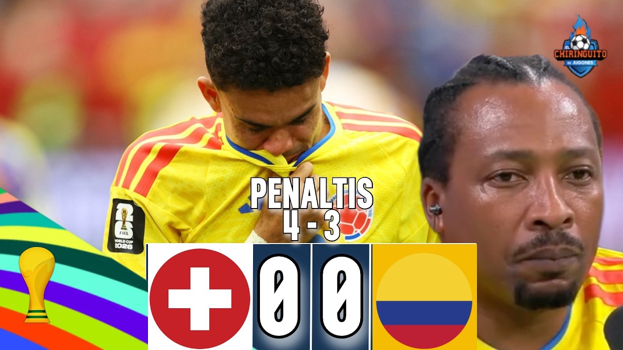 👀 COLOMBIA CAE ANTE SUIZA EN PENALTIS | RESUMEN CHIRINGUITO LIVE